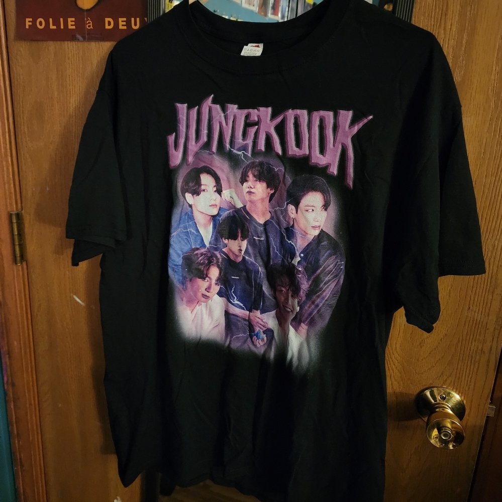 Jungkook BTS Unisex Shirt Large Bangtan
